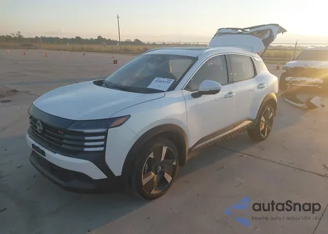 2025 Nissan Kicks Sr Fwd from USA, damaged, VIN 3N8AP6DC6SL392516